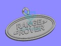 Брелок Range rover sport из белого золота был сделан на заказ