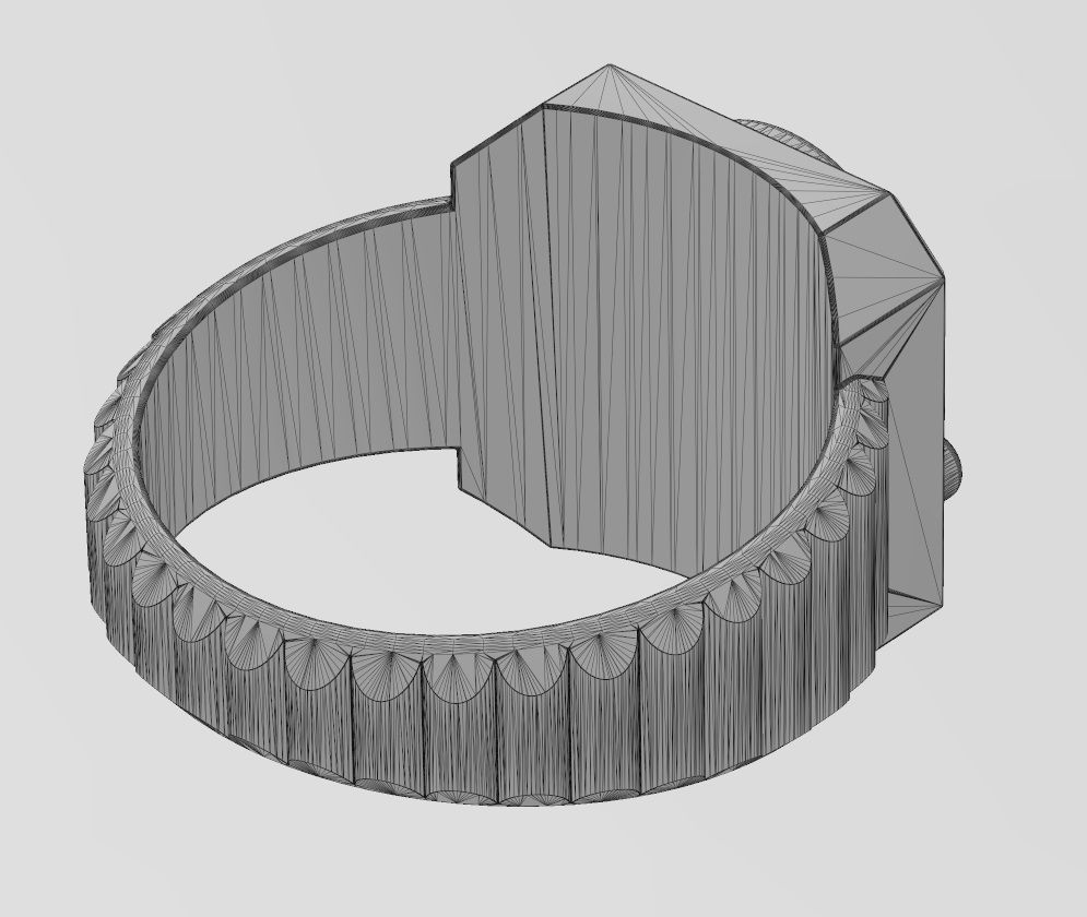  Печатка Rolex с прямоугольным дизайном